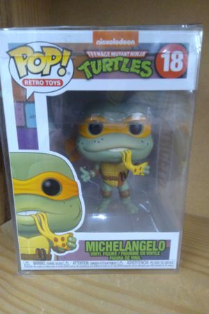 Pop Teenage Mutant Ninja Turtles Michelangelo Vinyl Figure image number 0