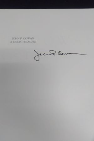 John P. Cowan: A Texas Treasure image number 1