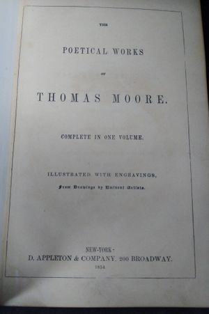 The Poetical Works Of Thomas Moore image number 2