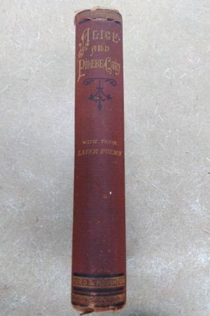 A Memorial of Alice and Phoebe Gary With Some of Their Later Poems image number 1