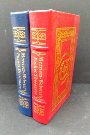 Easton Press Merriam-Webster's Pocket Dictionary & Pocket Thesaurus image number 0