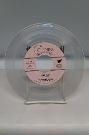 My God Has A Telephone / Live On 7" 45rpm Limited Edition Clear Vinyl image number 1