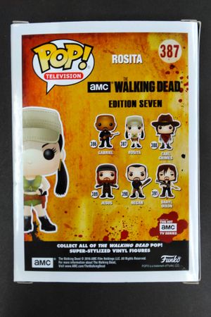 Funko POP Television: The Walking Dead - Rosita Action Figure image number 1