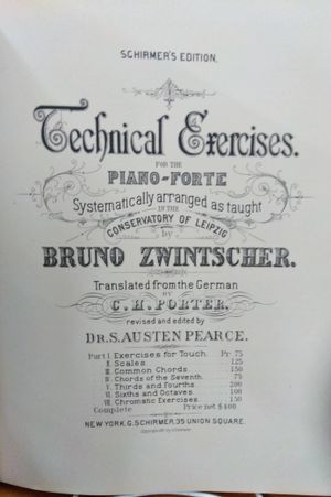 Technical Exercises For the Piano-Forte image number 1