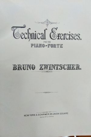 Technical Exercises For the Piano-Forte image number 2