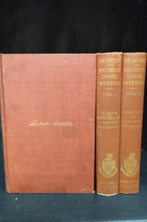 The Writings and Speeches of Daniel Webster image number 0