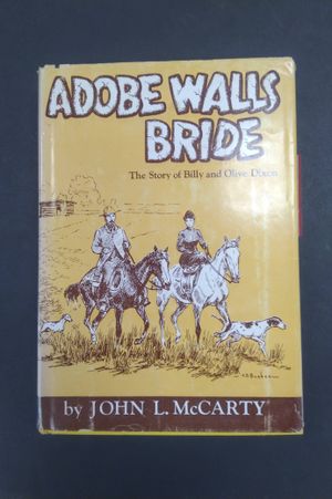 Adobe Walls Bride: The Story of Billy and Olive Dixon image number 0