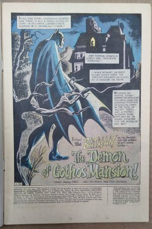 Batman #227 (Iconic Neal Adams Cover Art!) image number 1