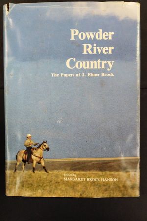 Powder River country: The papers of J. Elmer Brock image number 0