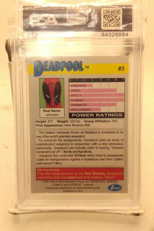 Xforce Deadpool Trading Card image number 1