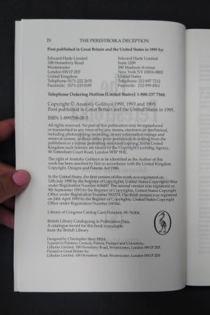 The Perestroika Deception Memoranda to the Central Intelligence Agency image number 2