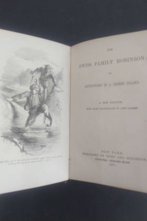 The Swiss Family Robinson; or, Adventures in a Desert Island. image number 1