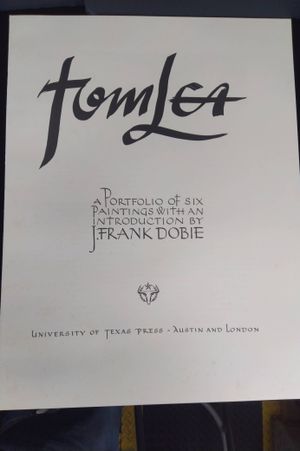 Tom Lea A Portfolio of Six Paintings image number 1