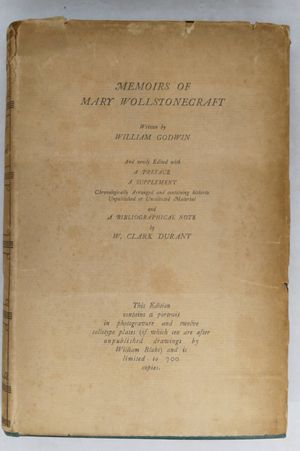 Memoirs of Mary Wollstonecraft  image number 0
