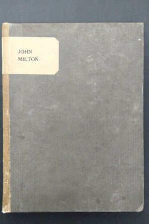 Little Journeys to the Homes of English Authors: John Milton image number 0