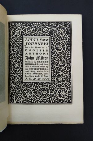 Little Journeys to the Homes of English Authors: John Milton image number 1