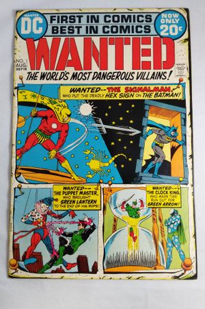 Wanted! The Word's Most Dangerous Villains Issue 1 image number 0