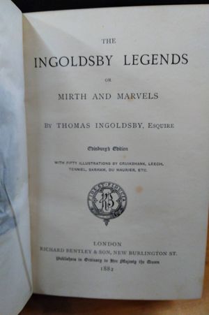 The Ingoldsby Legends or Mirth and Marvels image number 1