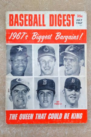 Baseball Digest, July 1967  image number 0