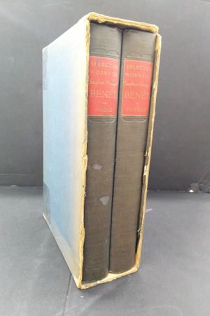 Selected Works of Stephen Vincent Benet (2 Vol Set) image number 2