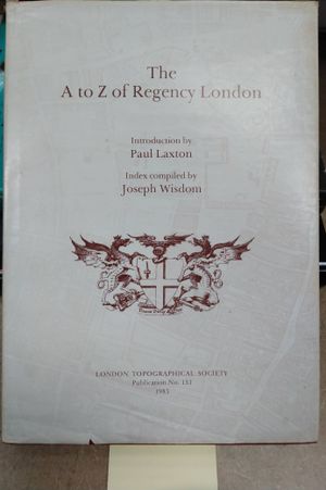 The A to Z of Regency London image number 0