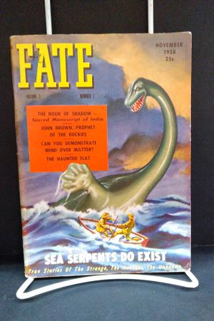 Fate Magazine, November 1950 Volume 03 Number 07 image number 0