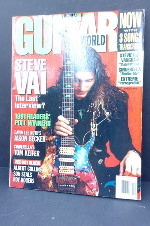 Guitar World Steve Vai  image number 0