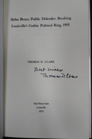 Helm Bruce, Public Defender: Breaking Louisville's Gothic Political Ring 1905 image number 1