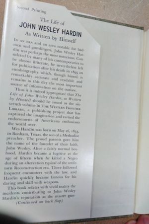The Life of John Wesley Hardin image number 2