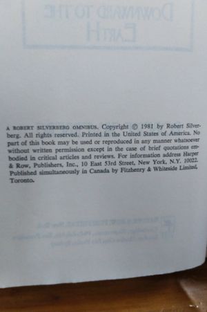 A Robert Silverberg Omnibus  image number 2