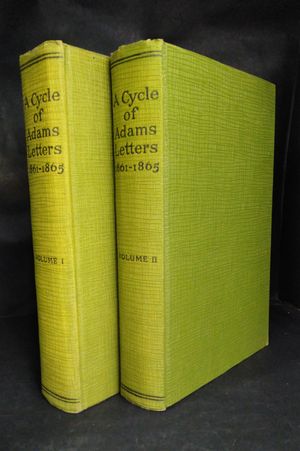 A Cycle of Adams Letters: 1861-1865 image number 0