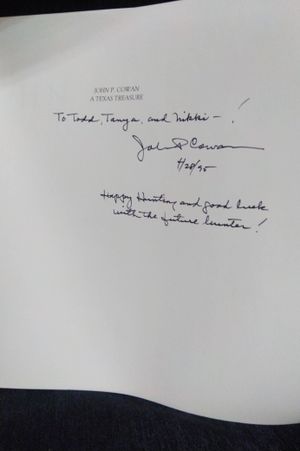 John P. Cowan: A Texas treasure image number 1