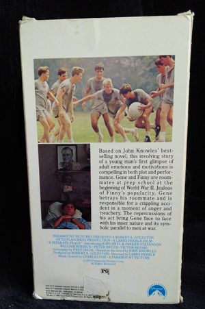 A Separate Peace [VHS] image number 1