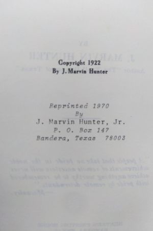 Pioneer History of Bandera County: Seventy-five Years of Intrepid History image number 3