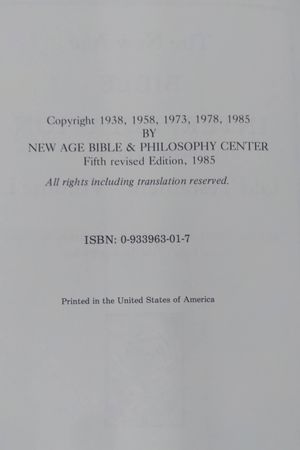 New Age Bible Interpretation Volumes 1-5 image number 1