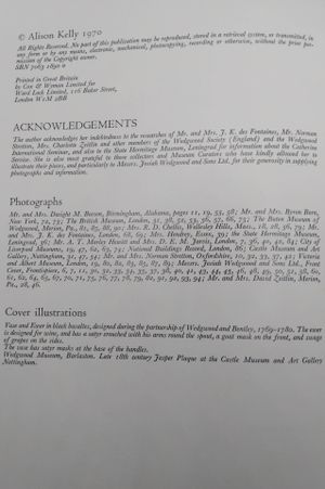 Wedgwood Ware (A Ward Lock Collectors Monograph) image number 1