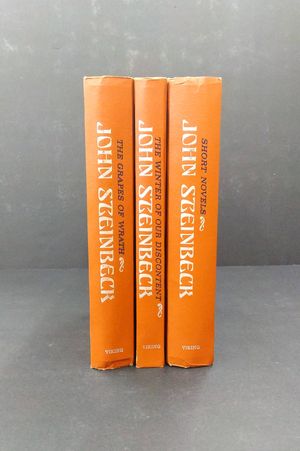 John Steinbeck 3 Volume Set image number 0
