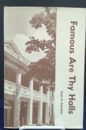 Famous Are Thy Halls: Hardin-Simmons University as I Have Known It image number 0
