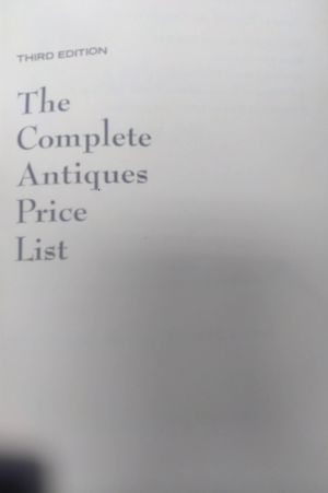 The Complete Antiques Price List image number 2