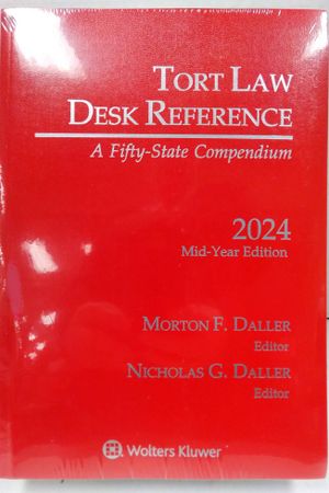 Tort Law Desk Reference: A Fifty-State Compendium image number 0
