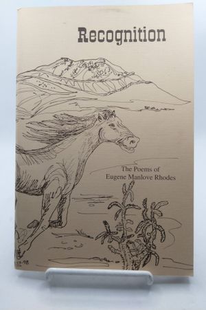 Recognition: The Poems of Eugene Manlove Rhodes image number 0