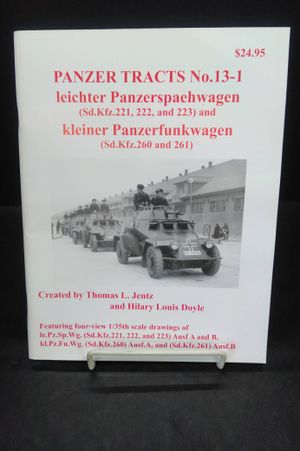Panzer Tracts No. 13-1: leichter Panzerspaehwagen and kleiner Panzerfunkwagen image number 0