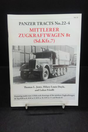 Panzer Tracts No. 22-4: Mittlerer Zugkraftwagen 8t image number 0