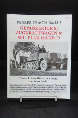 Panzer Tracts No. 22-5: Gepanzerter 8t Zugkraftwagen & SFL. Flak image number 0