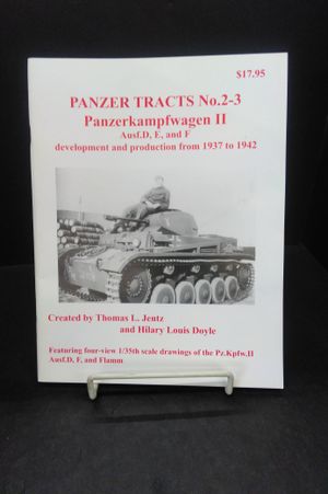 Panzer Tracts 2-3 Panzerkampfwagen II D, E, and F image number 0