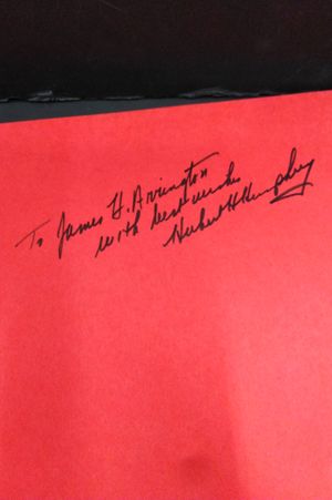 Man for All People: A Pictorial Biography of Hubert G. Humphrey image number 1