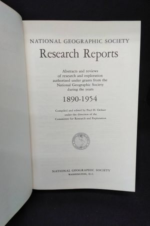 National Geographic Society Research Rep image number 2