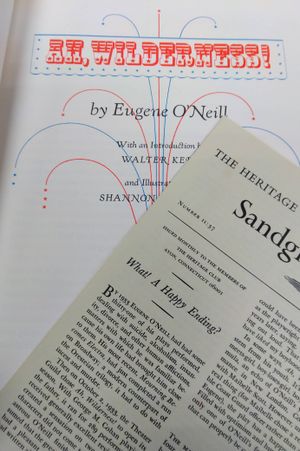 Ah,Wilderness by Eugene O'neill Heritage Press,1972 image number 1