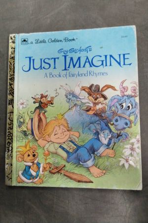 Guy Gilchrist's just imagine: A book of fairyland rhymes (Little golden books) image number 0