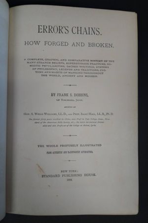 Error's Chains: How Forged and Broken image number 1